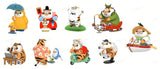 Alexander The Fat Tiger Blind Box Mini Figures Tiger Cub Diaries Display (8)