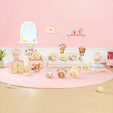 Rilakkuma Nuonuo Baby Series Mini Figures Cubby Face Display (4)
