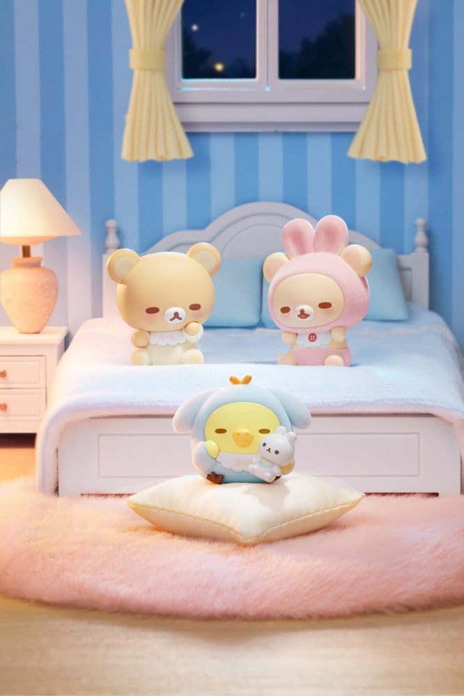 Rilakkuma Nuonuo Baby Series Mini Figures Cubby Face Display (4)