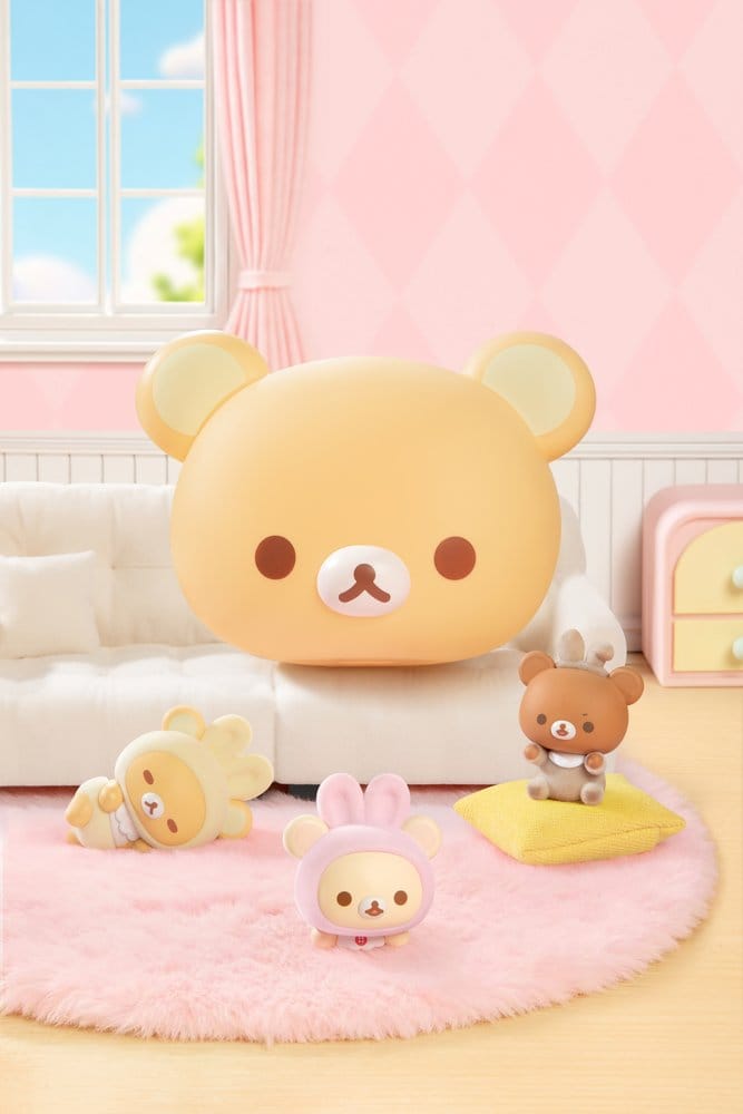 Rilakkuma Nuonuo Baby Series Mini Figures Cubby Face Display (4)