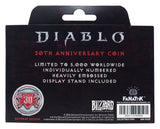 Diablo Collectable Coin 30th Anniversary Limited Edition
