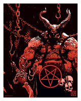Diablo Art Print Set of Five Limited Edition 36 x 28 cm
