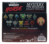 World of Warcraft Mystery Pin Badges Horde Blind Box Display (12)