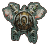 World of Warcraft Mystery Pin Badges Horde Blind Box Display (12)
