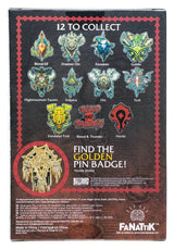 World of Warcraft Mystery Pin Badges Horde Blind Box Display (12)