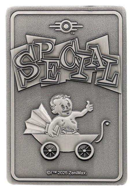 Fallout Ingots with Album S.P.E.C.I.A.L. Perk Card Collector’s Album