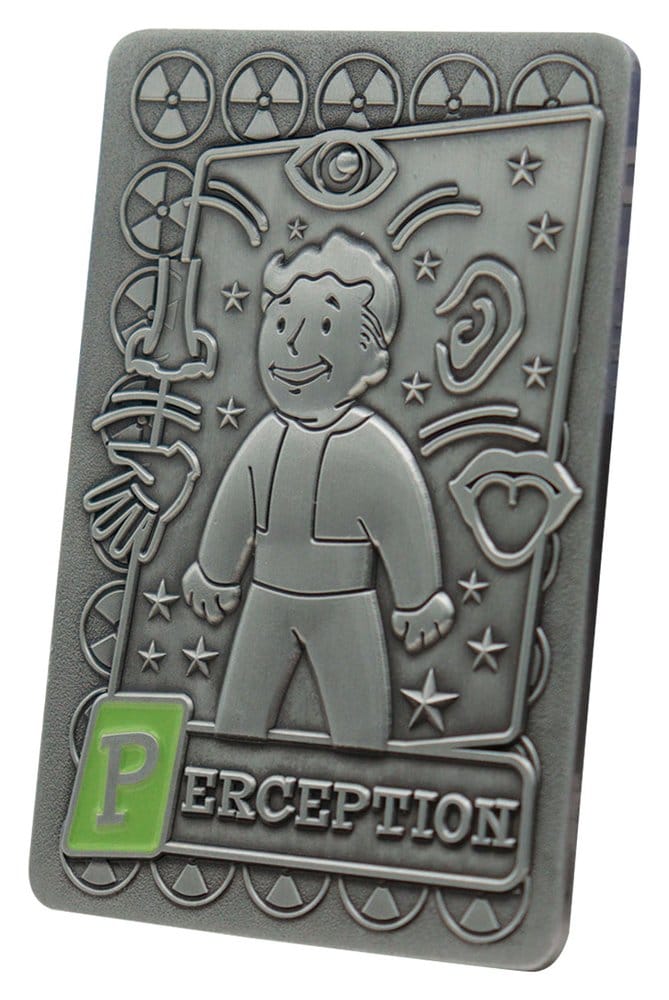Fallout Ingots with Album S.P.E.C.I.A.L. Perk Card Collector’s Album
