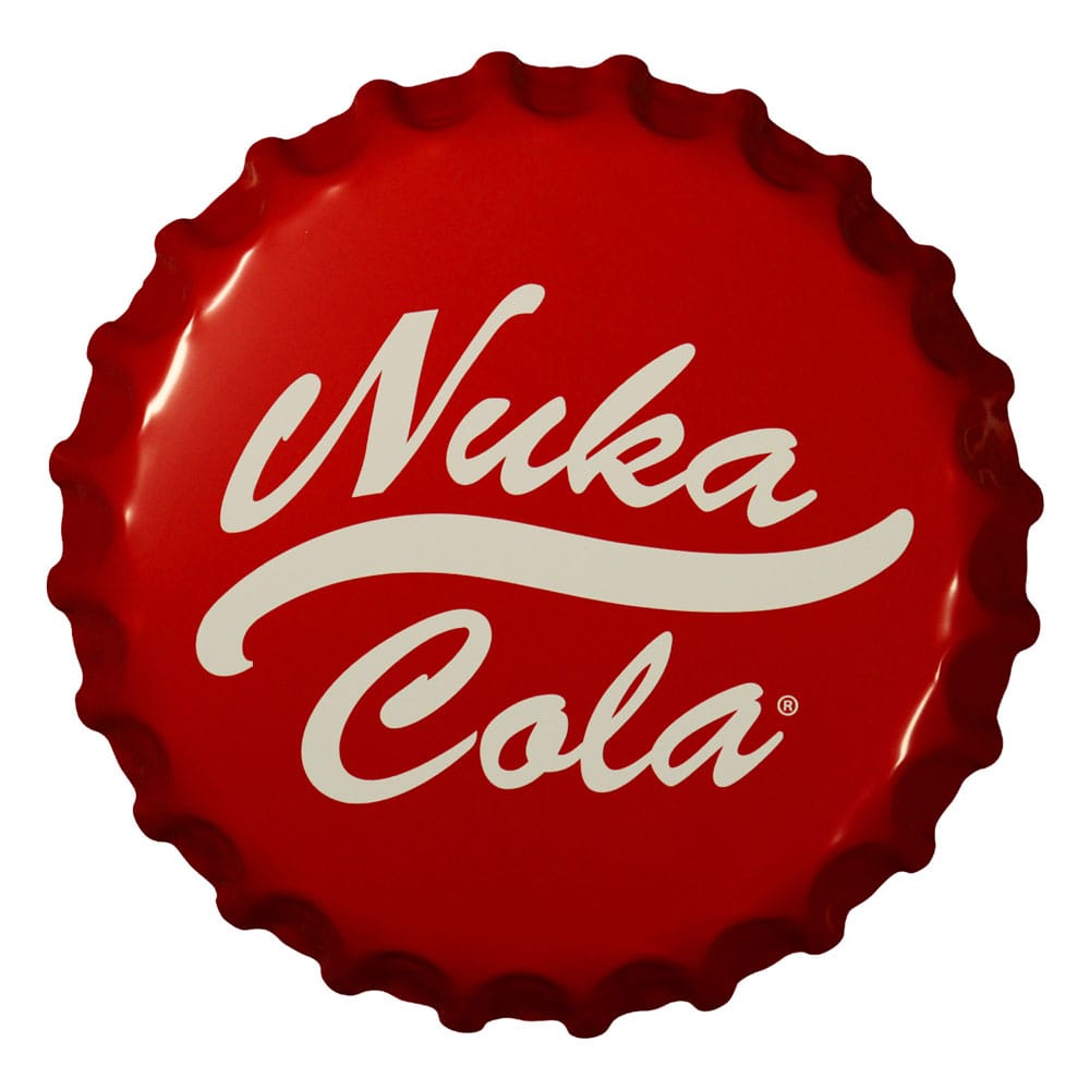 Fallout Nuka-Cola Bottle Cap Tin Sign