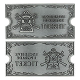 Resident Evil 4 Metal Exclusive Upgrade Ticket 1/1 Replica