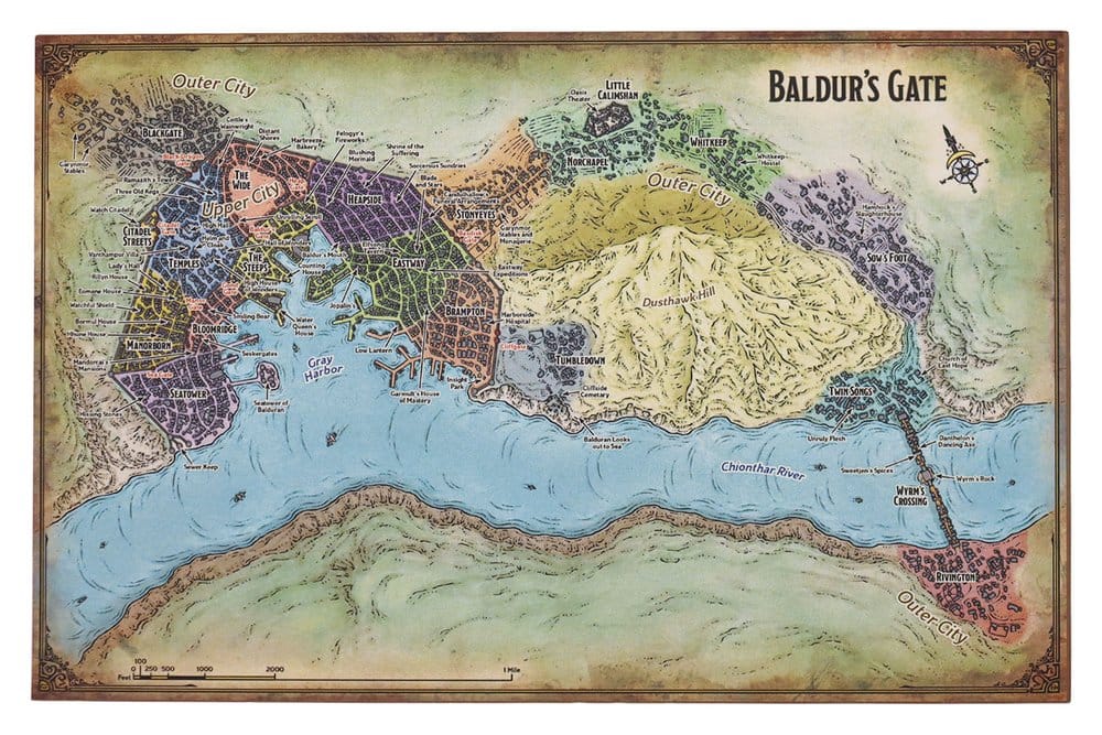 Dungeons & Dragons Gift Set Baldur's Gate Collector's Set Limited Edition