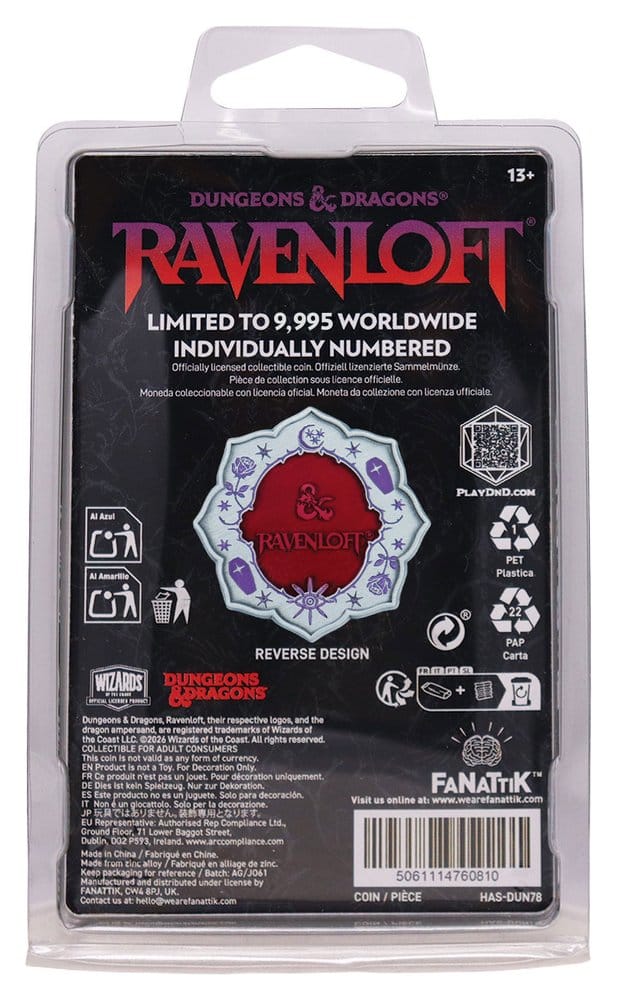 Dungeons & Dragons Collectable Coin Ravenloft Limited Edition