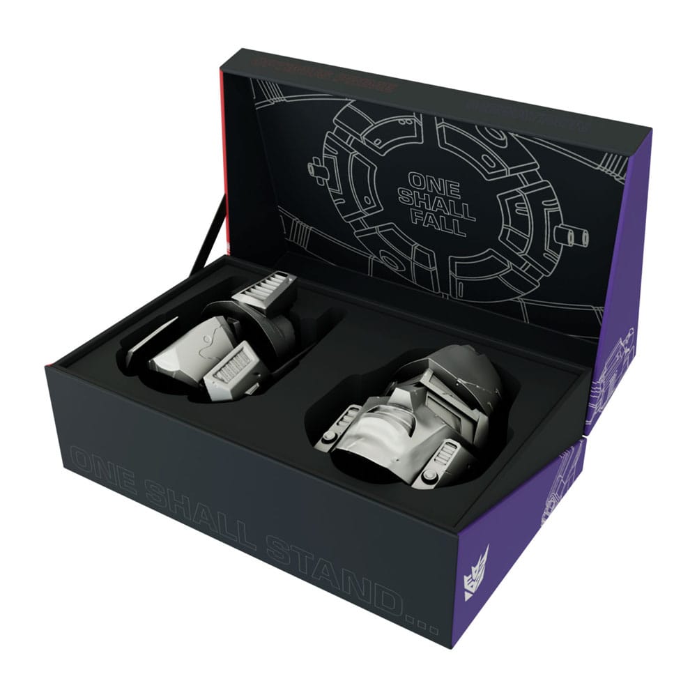 Transformers Replica Set of 2 Helmets Optimus Prime & Megatron Limited Edition