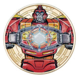 Transformers Collectable Coin The Movie 40th Anniversary Limited Edition 24k Gold Plated