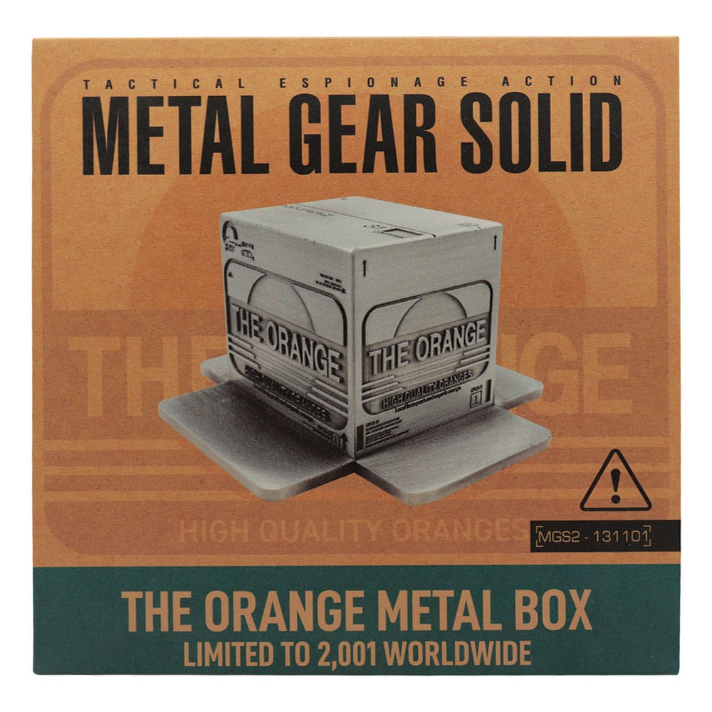 Metal Gear Solid 2 Cardboard Box Replica