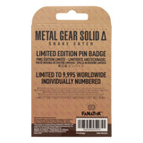 Metal Gear Solid Delta Pin Badge Fox Limited Edition