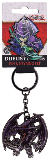 Yu-Gi-Oh! Pin Badge & Keyring Set