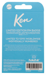 Barbie Pin Badge Ken Limited Edition