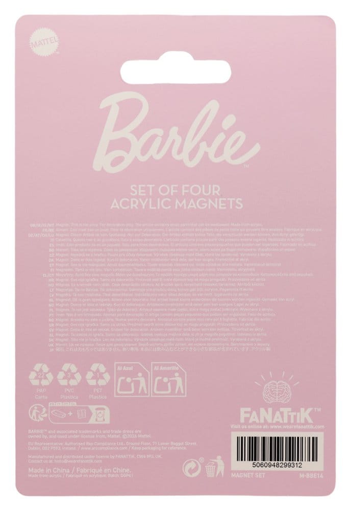 Barbie Magnet Set Malibu Barbie