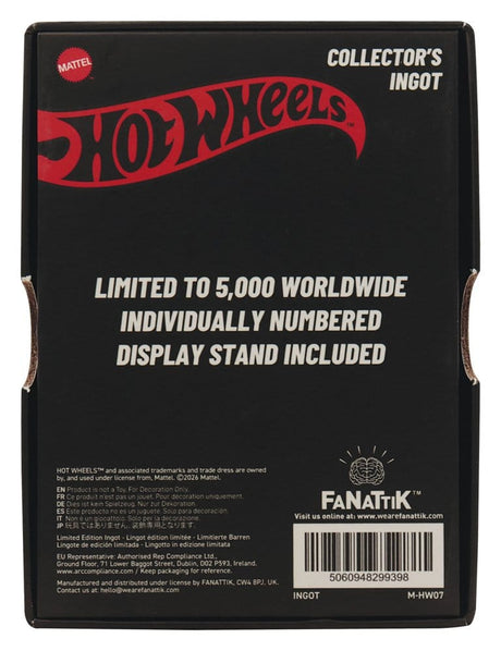 Hot Wheels Ingot Car Club Limited Edition