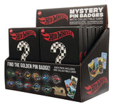 Hot Wheels Mystery Pin Badges Blind Box Display (12)