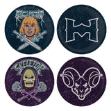 Masters of the Universe Coaster 4-Pack Printed Metal