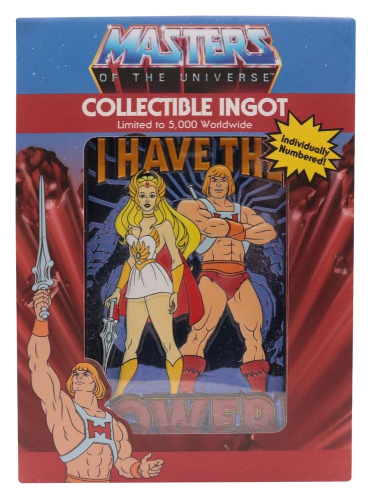 Masters of the Universe Ingot He-Man & She-Ra Limited Edition