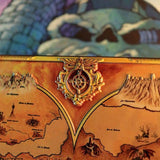 Masters of the Universe Replica Metal Map of Eternia Limited Edition 10 x 15 cm