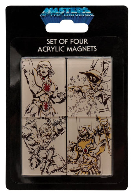 Masters of the Universe Magnets 4-Pack