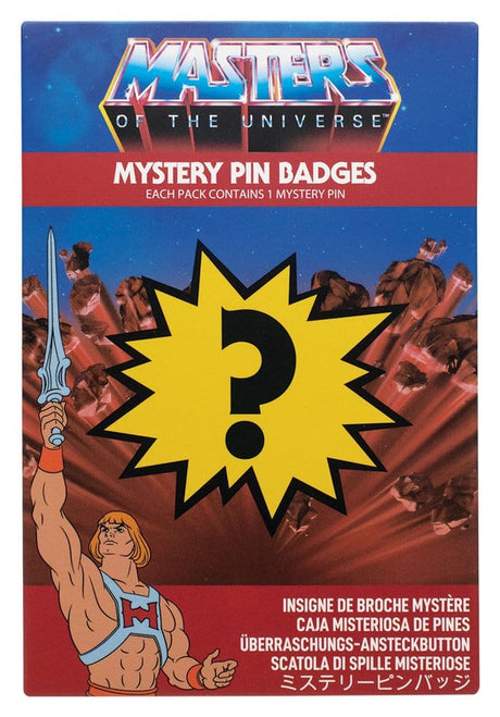 Masters of the Universe Mystery Pin Badges Blind Box Display (12)