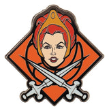 Masters of the Universe Mystery Pin Badges Blind Box Display (12)