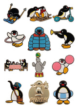Pingu Mystery Pin Badges Blind Box Display (12)
