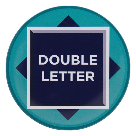 Scrabble Coaster 4-Pack Printed Metal