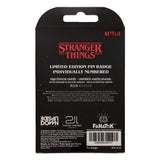 Stranger Things Pin Badge Hellfire Lives Limited Edition
