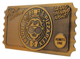Five Nights at Freddy’s Replica Pizzaplex Opening Night Ticket Limited Edition 16 x 8 cm