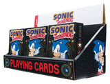 Sonic the Hedgehog Playing Cards Display (12 Packs)