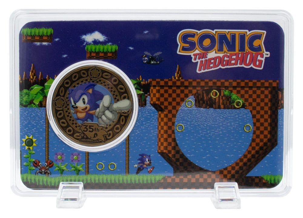 Sonic the Hedgehog Collectable Coin 35th Anniversary Limited Edition