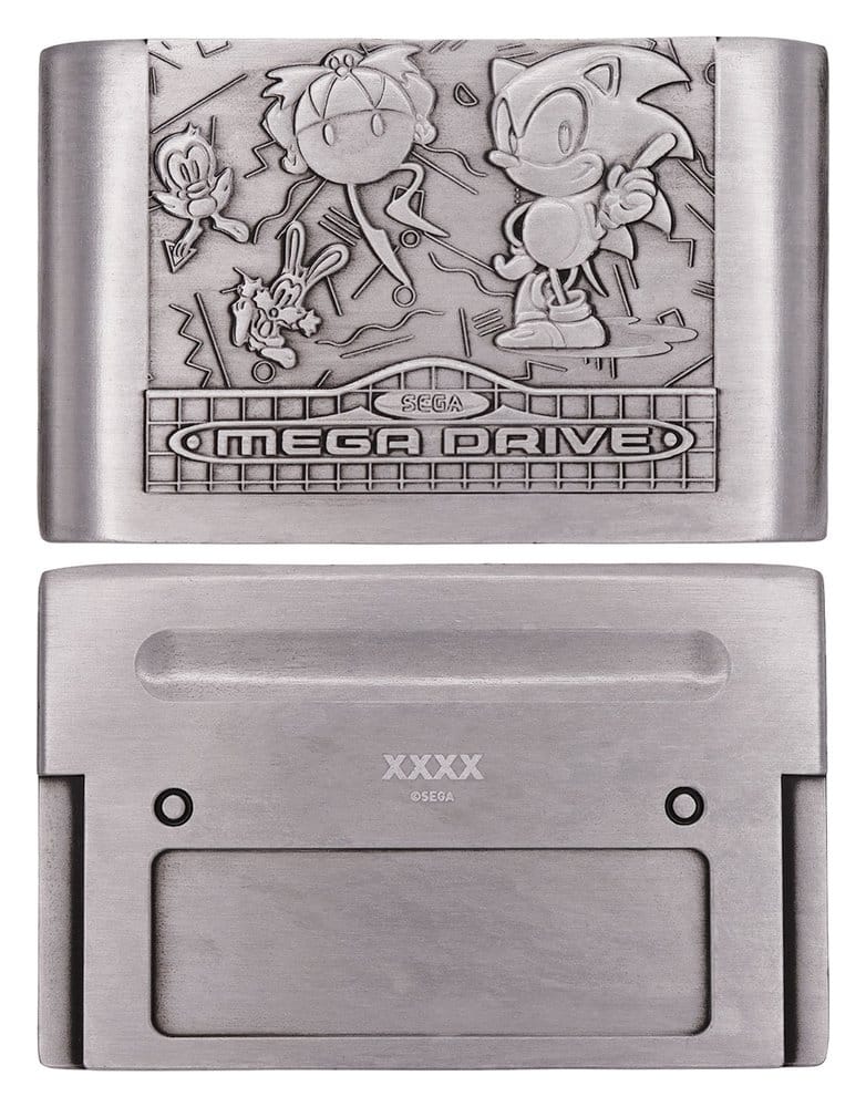 Sonic the Hedgehog Replica Game Cartridge Limited Edition 11 x 7 x 1 cm