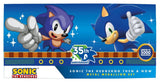 Sonic the Hedgehog Medallion Set 35th Anniversary Then & Now Limited Edition
