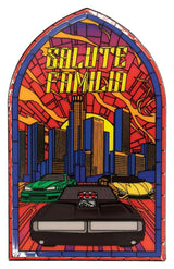 Fast & Furious Ingot Stained Glass Style Metal