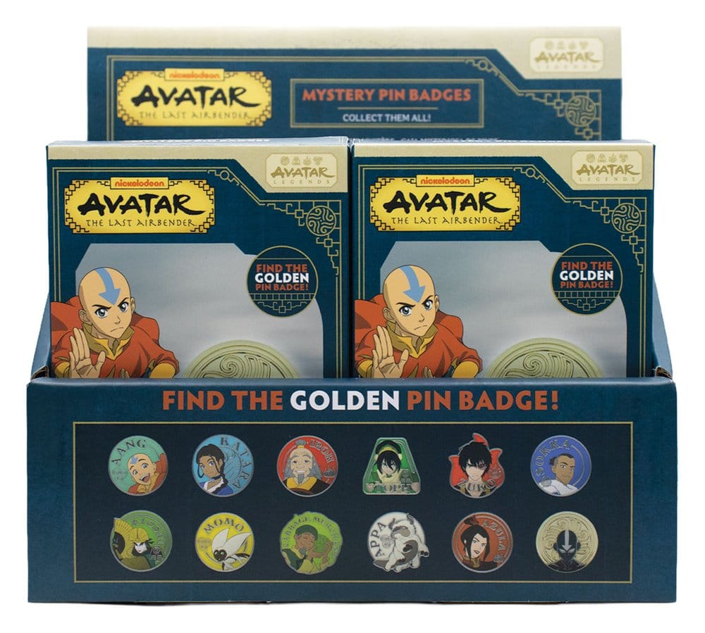 Avatar: The Last Airbender Mystery Pin Badges Blind Box Display (12)