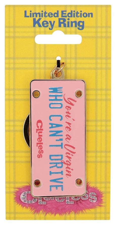 Clueless Keyring License Plate Limited Edition