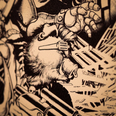 Teenage Mutant Ninja Turtles Art Print Comic Limited Edition 42 x 30 cm