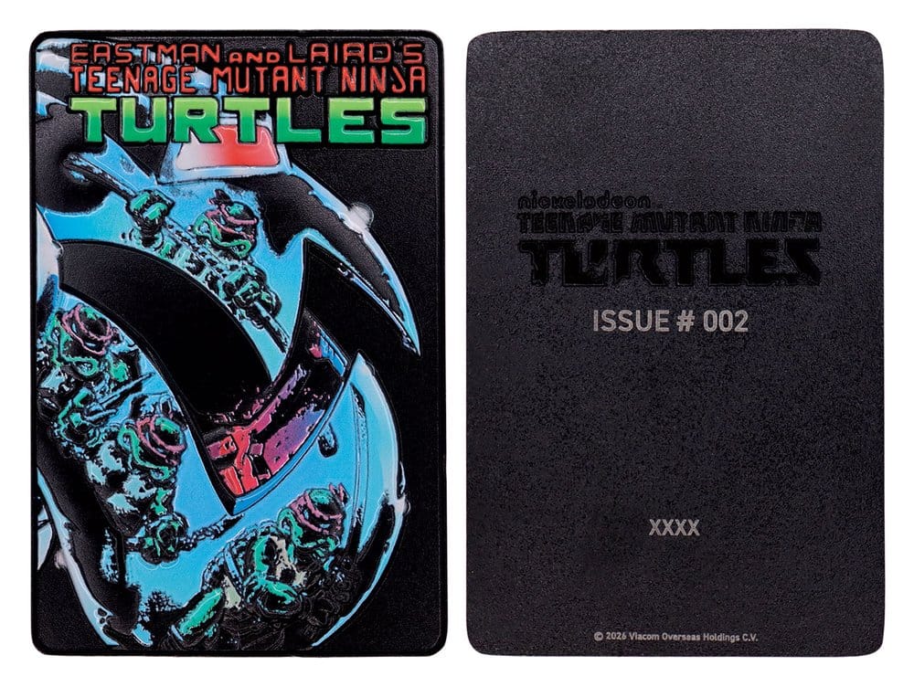 Teenage Mutant Ninja Turtles Ingot Set of Three Comic Book Cover Ingots Limited Edition