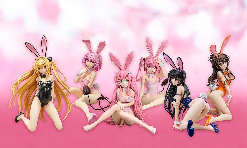 To Love-Ru Darkness PVC Figure 1/4 Lala Satalin Deviluke: Bare Leg Bunny Ver. 280mm