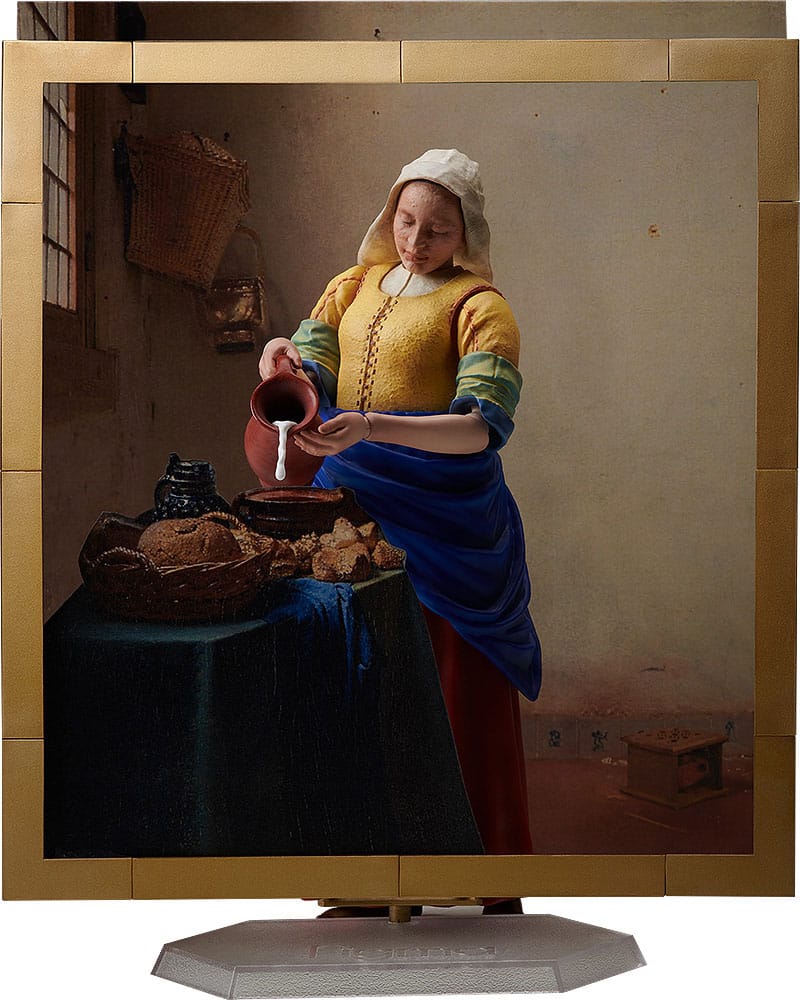 The Table Museum Figma The Milkmaid by Vermeer 14 cm Action Figure