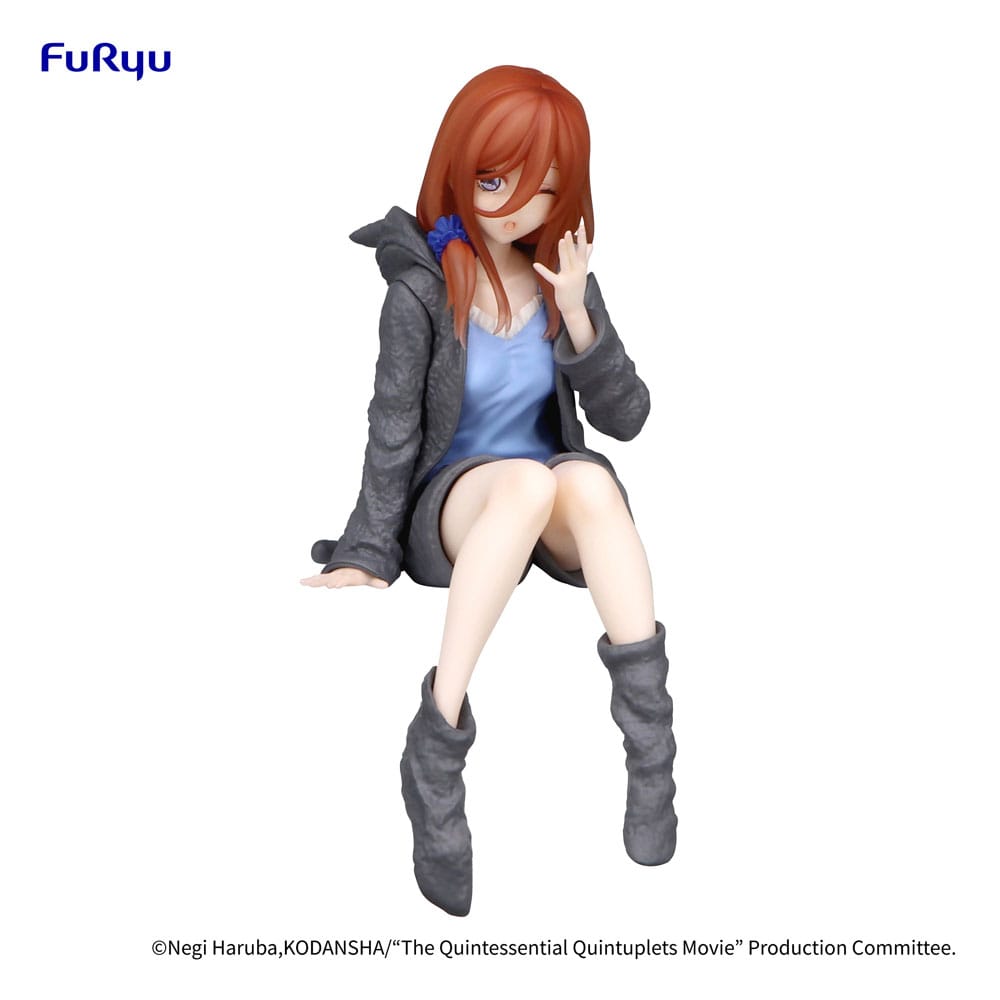 The Quintessential Quintuplets Miku Nakano Loungewear Ver. 14 cm Noodle Stopper PVC Statue