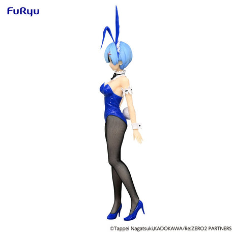 Re:Zero BiCute Bunnies Rem Blue Color Ver. 30cm PVC Statue