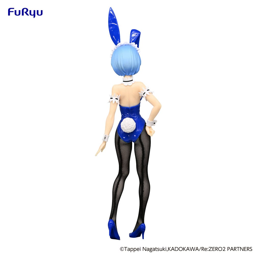 Re:Zero BiCute Bunnies Rem Blue Color Ver. 30cm PVC Statue