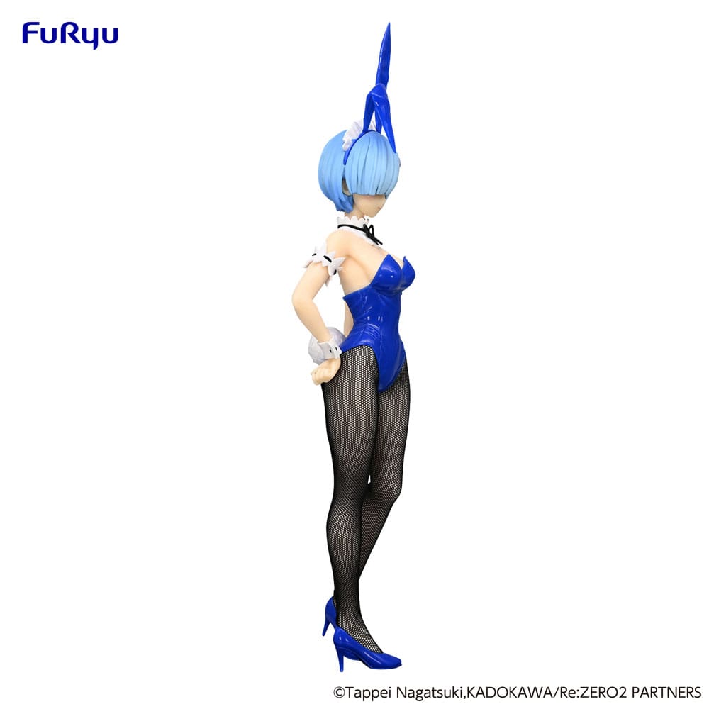 Re:Zero BiCute Bunnies Rem Blue Color Ver. 30cm PVC Statue