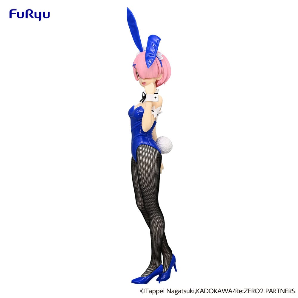 Re:Zero BiCute Bunnies Ram Blue Color Ver. 30cm PVC Statue